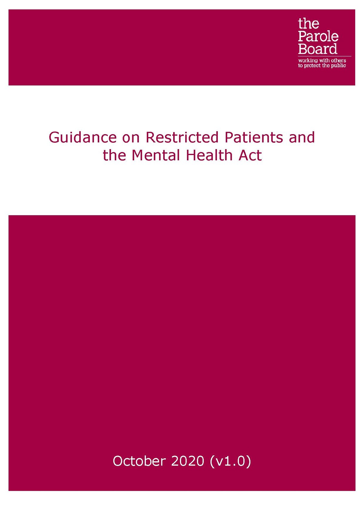 File2020 10 Parole Board Guidance On Restricted Patients And Mhapdf Mental Health Law Online 3390
