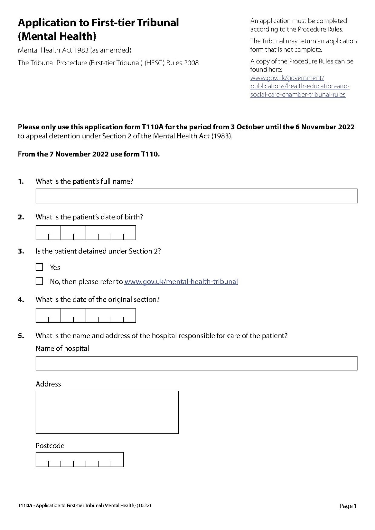 form-t110a-application-to-first-tier-tribunal-mental-health-v10-22